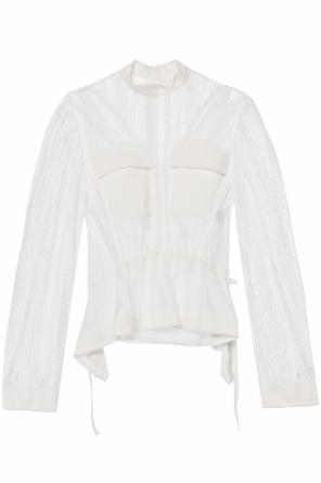 See-through top with ruffle, zdjęcie 1 See-through top with ruffle od Chloe